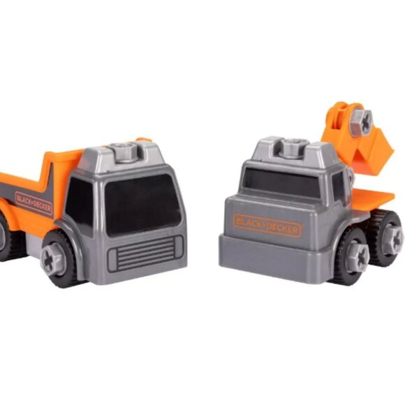 Black + Decker Matrix Excavator & Dump Truck 39 Pieces New In Box - Picture 1 of 3